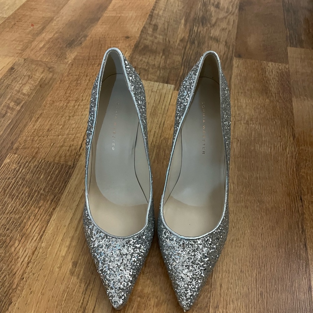 Sophia Webster glitter pumps size 37.5